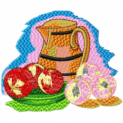 Fruits Embroidery Design 6 Fruits Embroidery Design 6